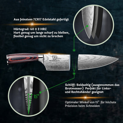 Premium knife set Premium 8-piece
