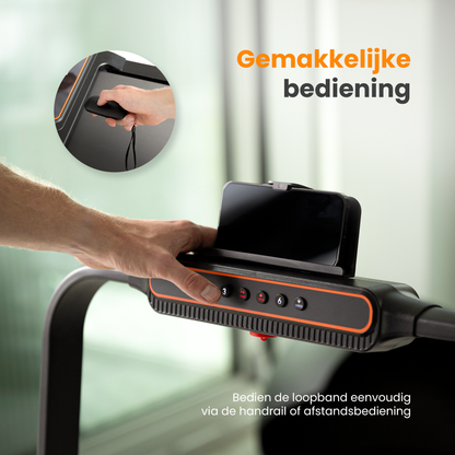 Moovv SmartStep Pro v2 - Foldable Treadmill 1-12km/h